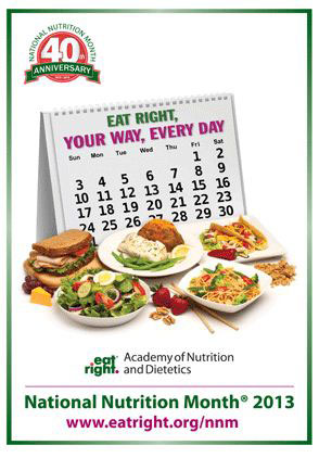 March: National Nutrition Month
